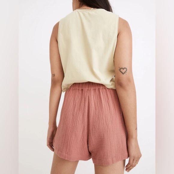Madewell Easy Pull-On Shorts in Lightspun | NWT $49.50 | XXS - Picture 2 of 6